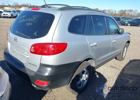 2008 Hyundai Santa Fe Gls from USA, damaged, VIN 5NMSG13D78H228453